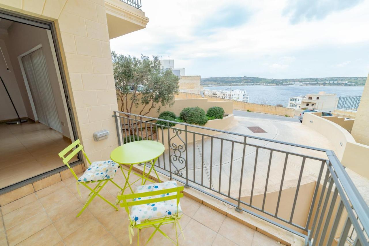 Luxury Seaview & Pool-Hosted By Sweetstay Mellieha Exterior foto